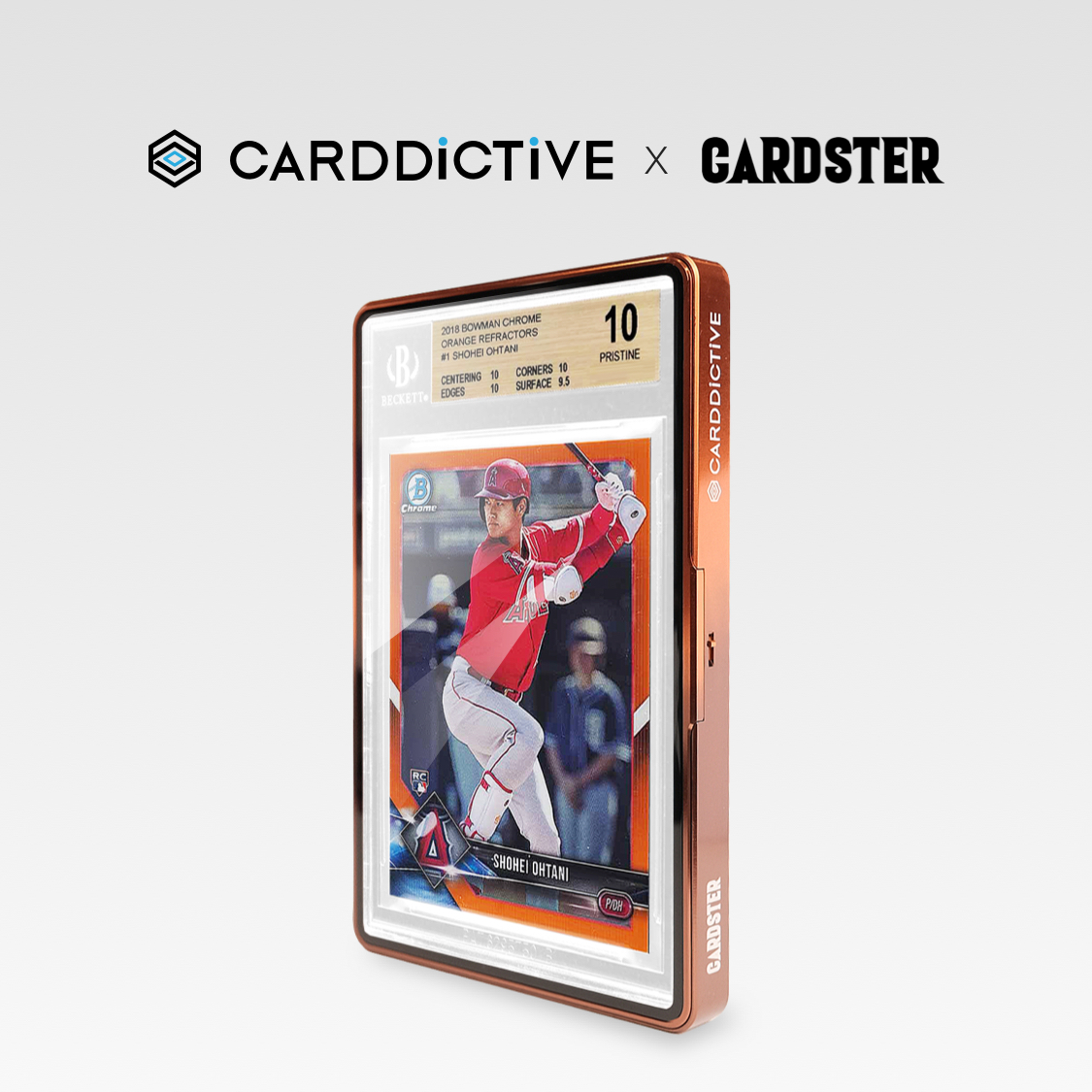 Carddictive CB35 Sunset Americano(Chrome) (For BGS Slabs)