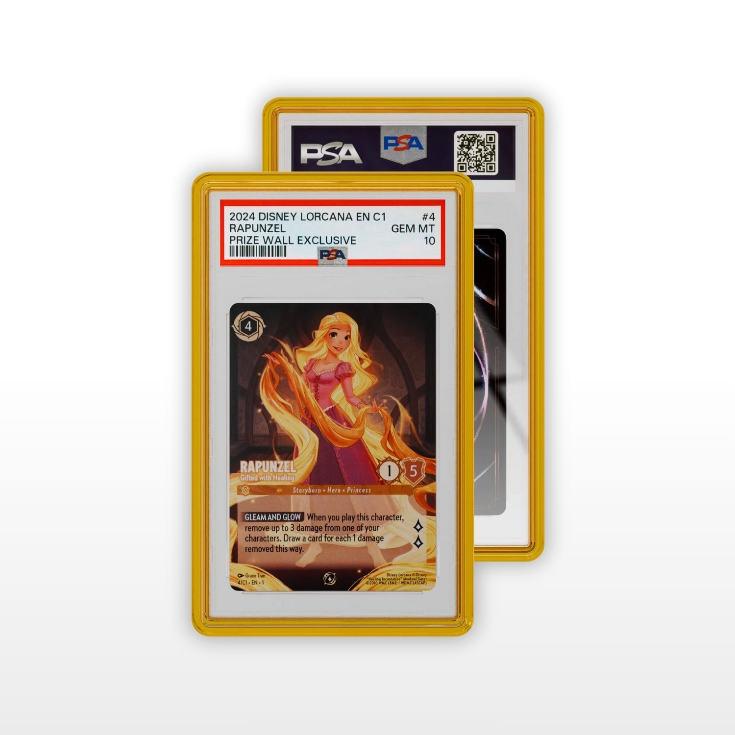 GradedGuard - Jewel Case (PSA) Amber