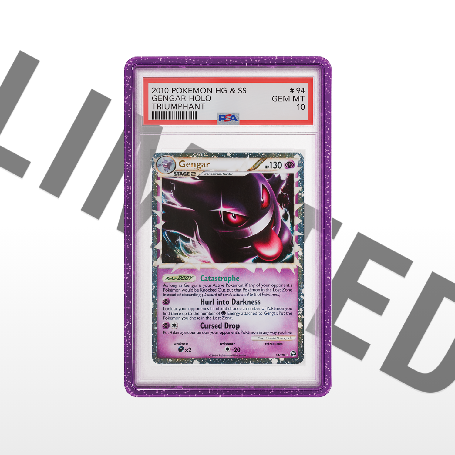 GradedGuard Limited Edition (PSA) - Purple Glitter