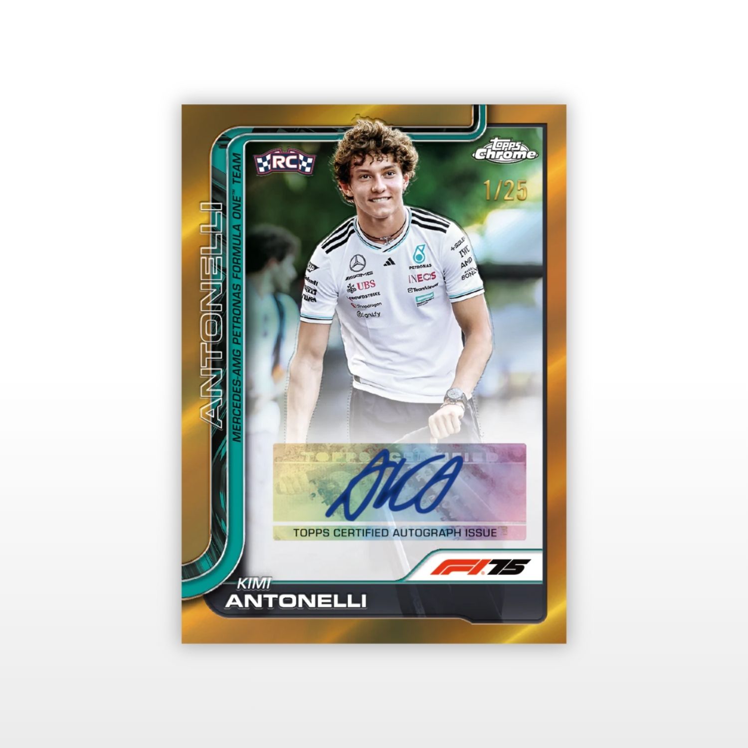 [ซอง] Topps Chrome® Formula 1 - Hobby Box 2025