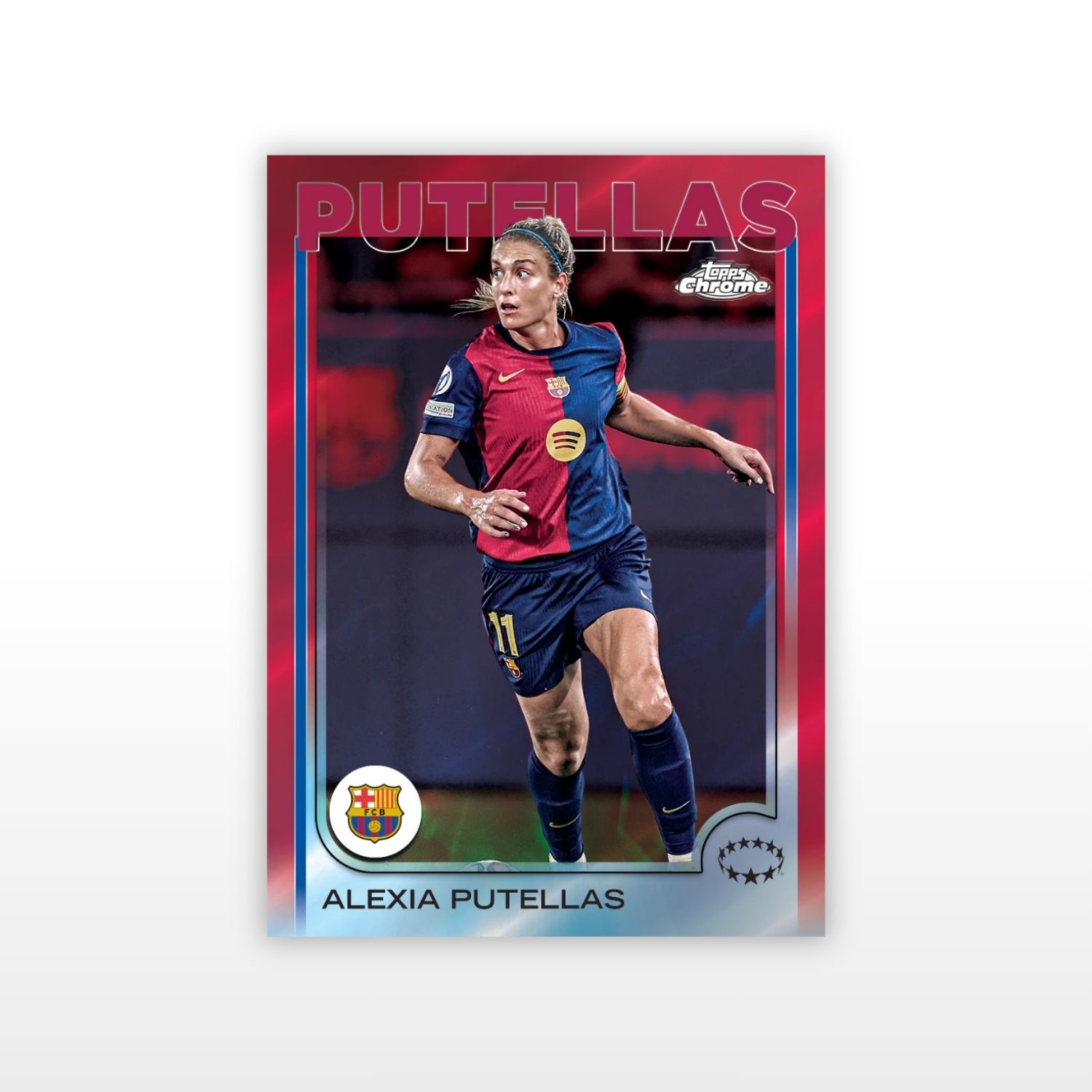 Topps Chrome UEFA Women's Champions League Hobby Box 2024/25