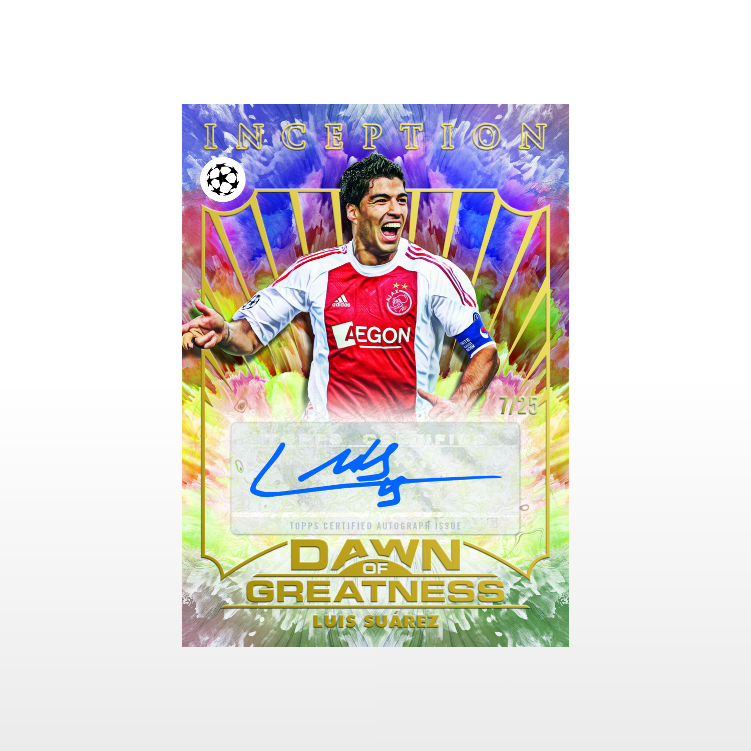 Topps Inception UEFA Club Competitions 2025-26