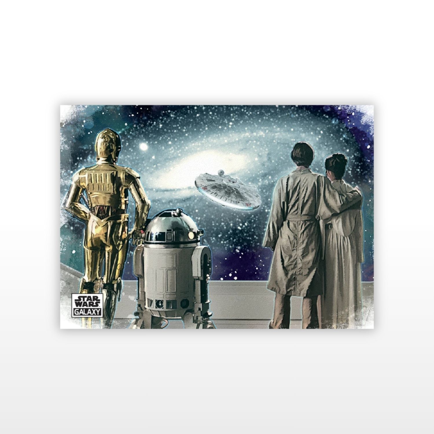 Topps Star Wars Chrome Galaxy Hobby Box 2025
