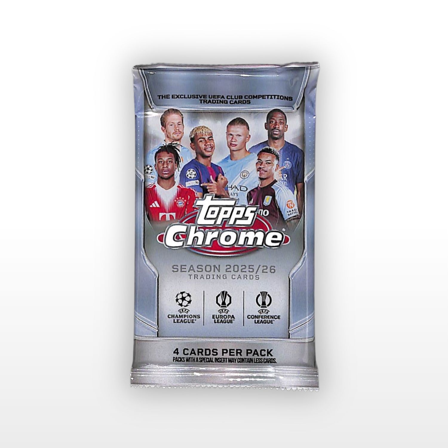 [Pack] Topps Chrome UEFA Club Competitions Value Box 2025/26