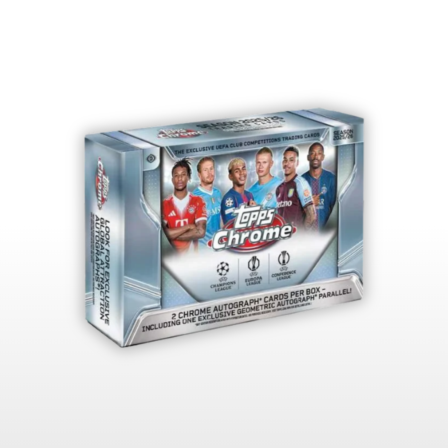 Topps Chrome UEFA Club Competitions Delight Box 2025/26