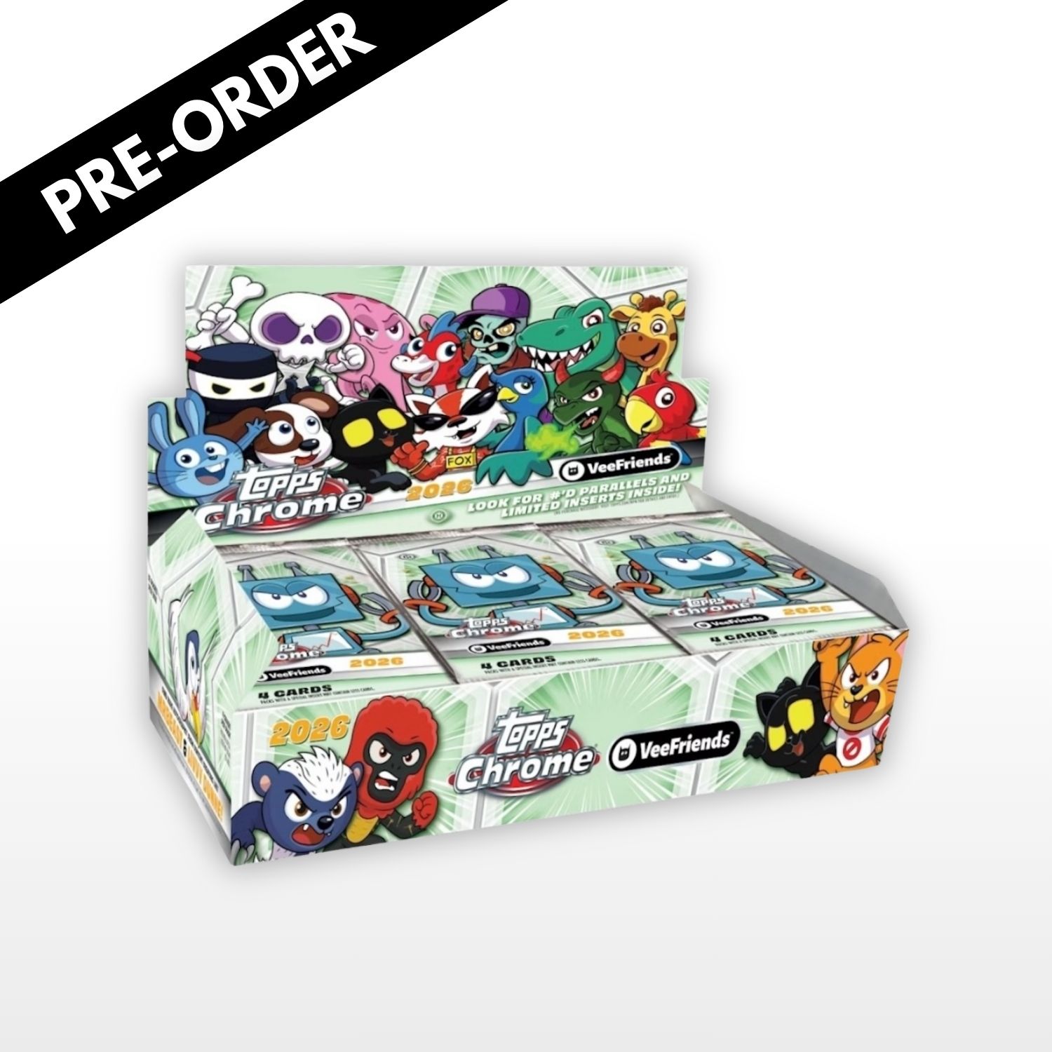 (Pre-Order) Topps Chrome® VeeFriends - Hobby Box 2026