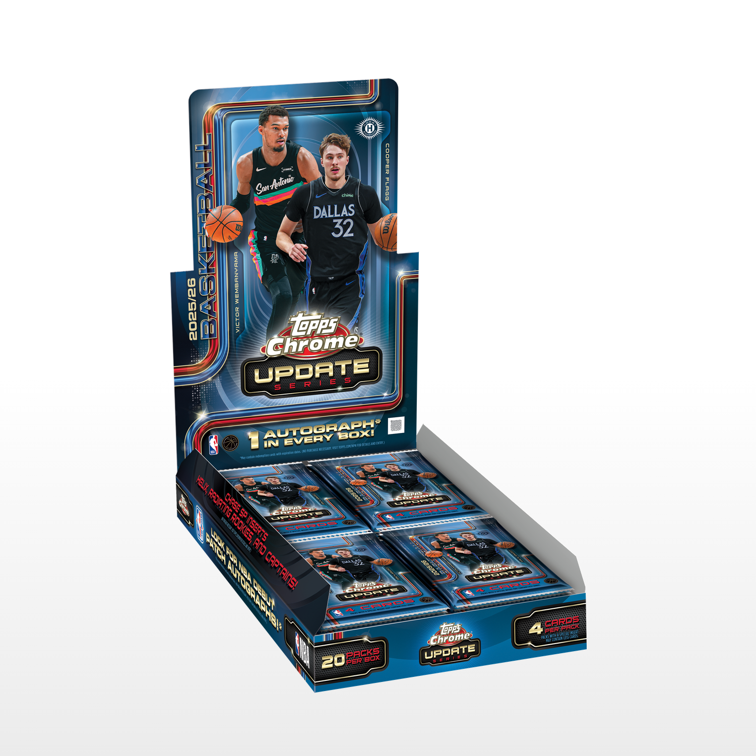 Topps Chrome Updates Basketball 2025-26 - Hobby Box