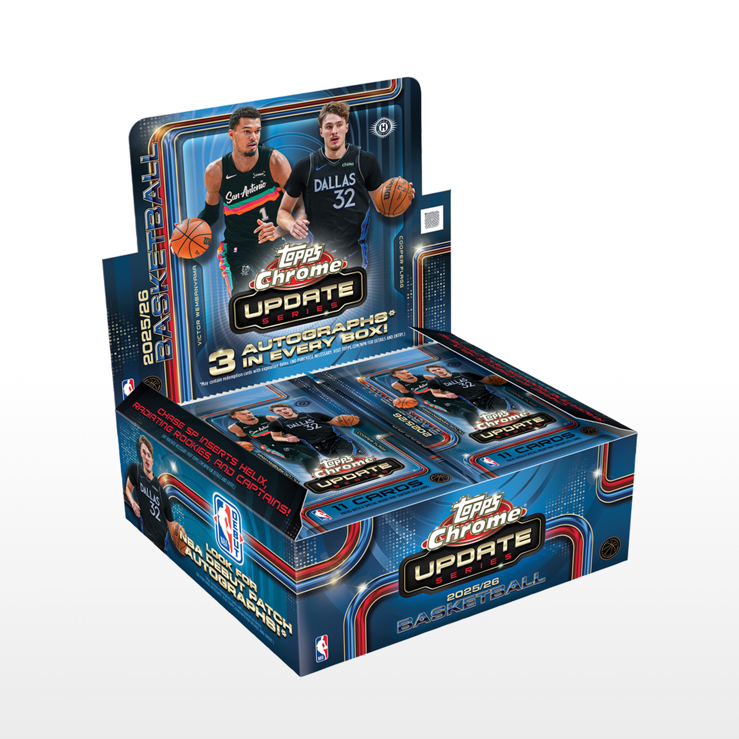 Topps Chrome Updates Basketball 2025-26 - Jumbo Box