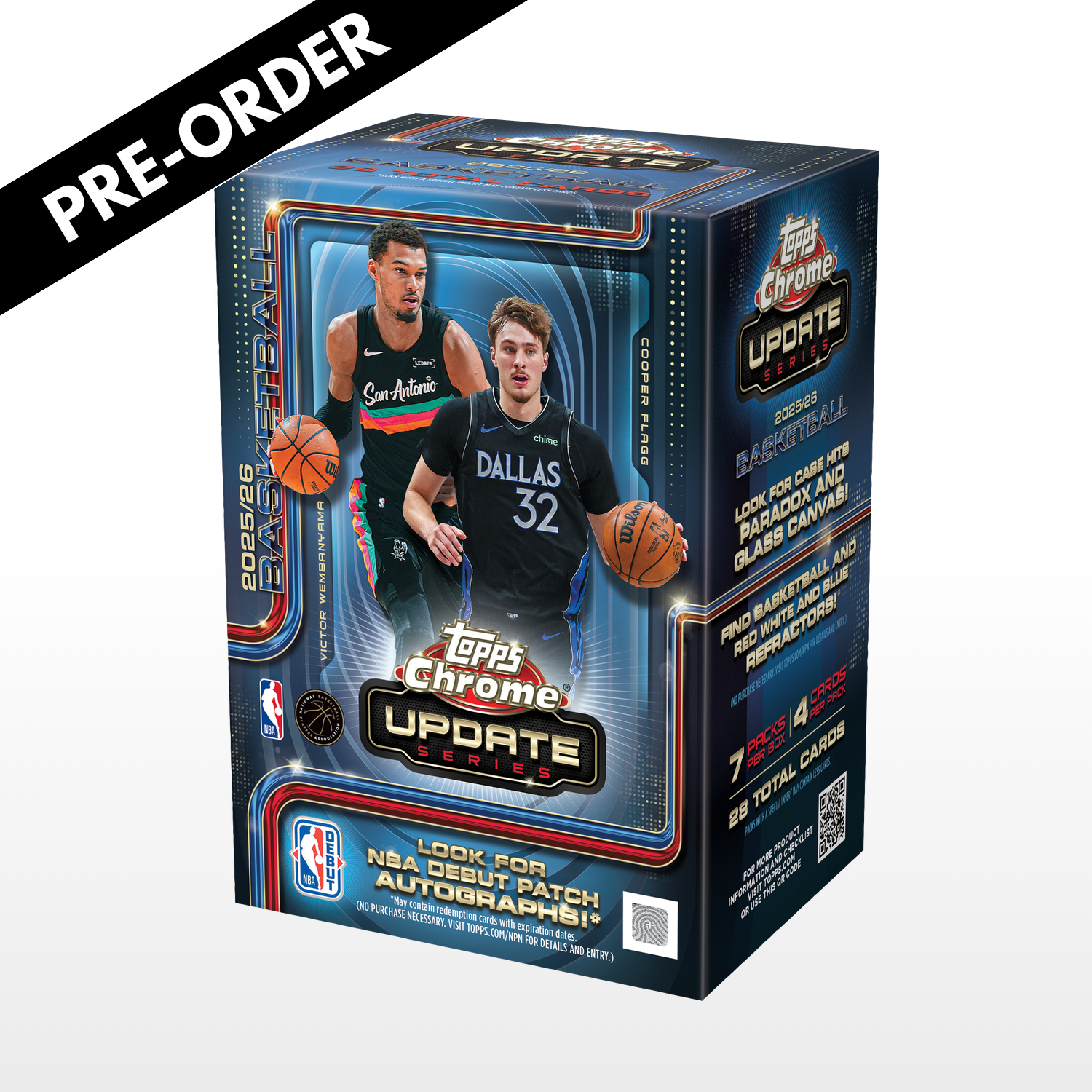 [Pre-Order] Topps Chrome Updates Basketball 2025-26 - Value Box