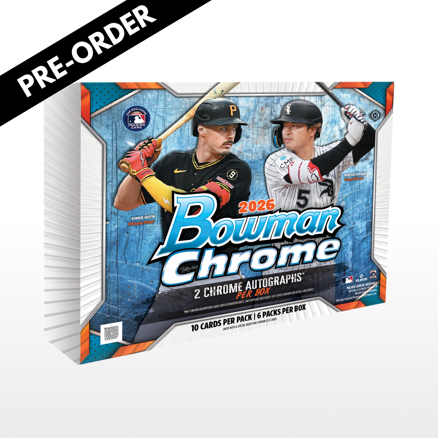 [Pre-Order] Topps Bowman Chrome Baseball 2026 - Hobby Box