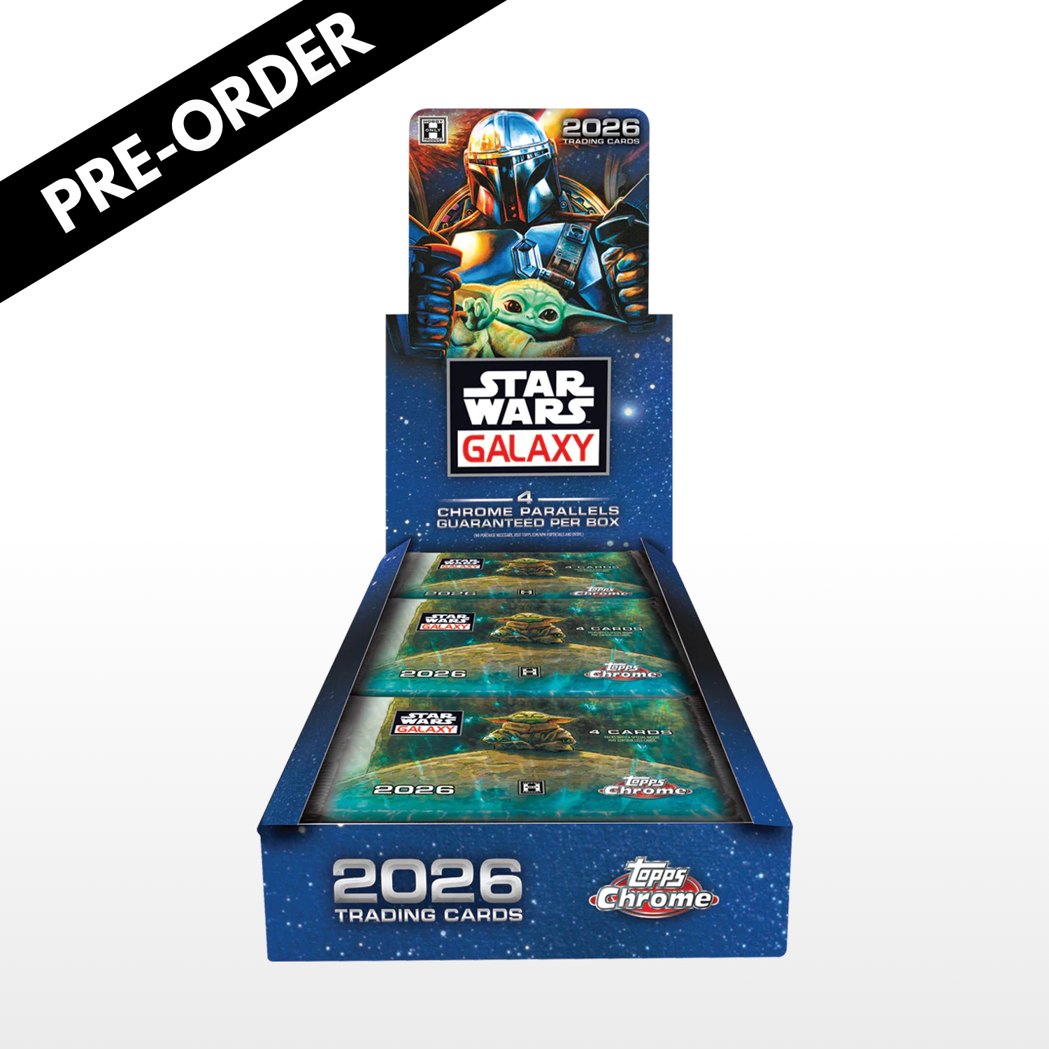 Topps Chrome Star Wars Galaxy 2026 - Hobby Box