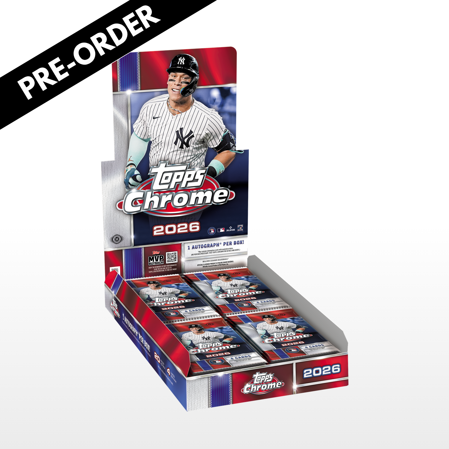 [Pre-Order] Topps Chrome Baseball 2026 - Hobby Box