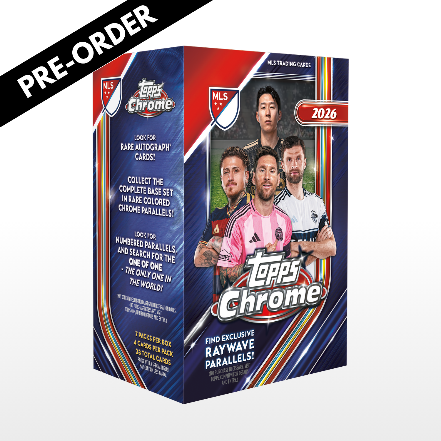 [Pre-Order] Topps Chrome® MLS - Value Box 2026