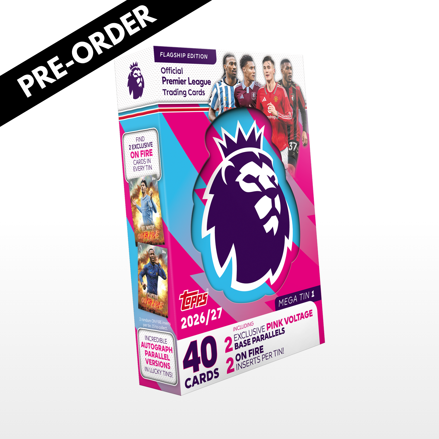 [Pre-Order] Topps Flagship Premier League 2026/27 - Mega Tin