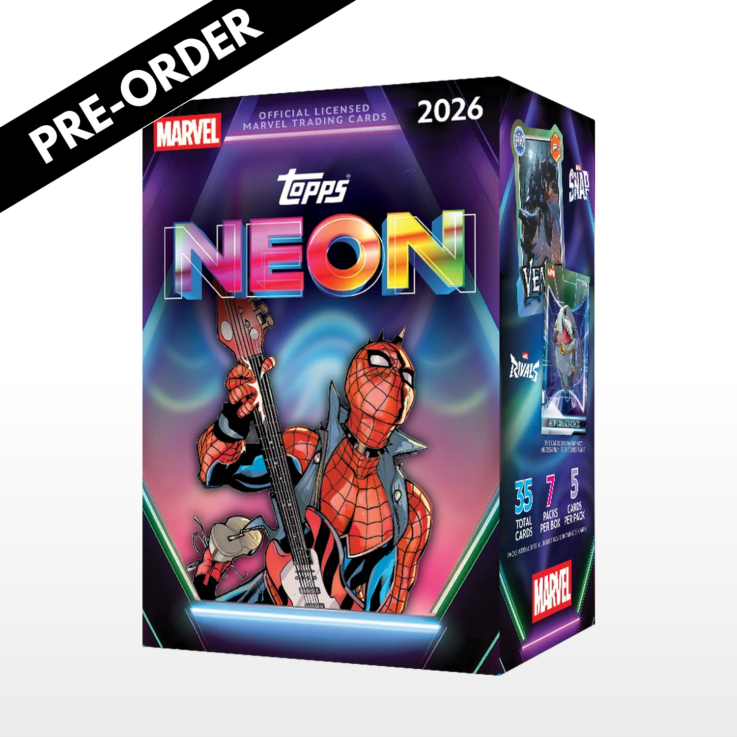 (Pre-Order) 2026 Topps Neon Marvel - Value Box