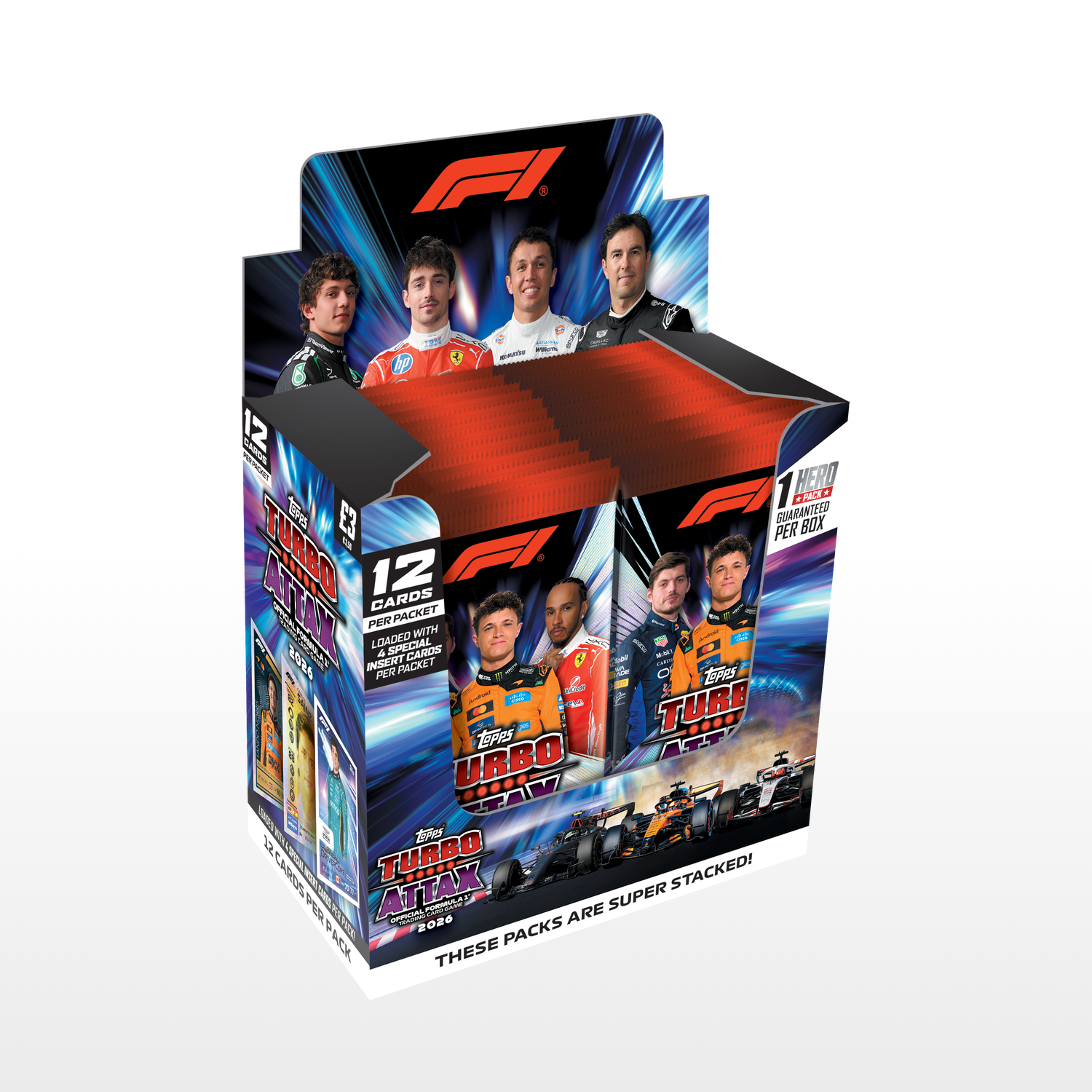 Topps Formula 1 Turbo Attax 2026 - Full Box