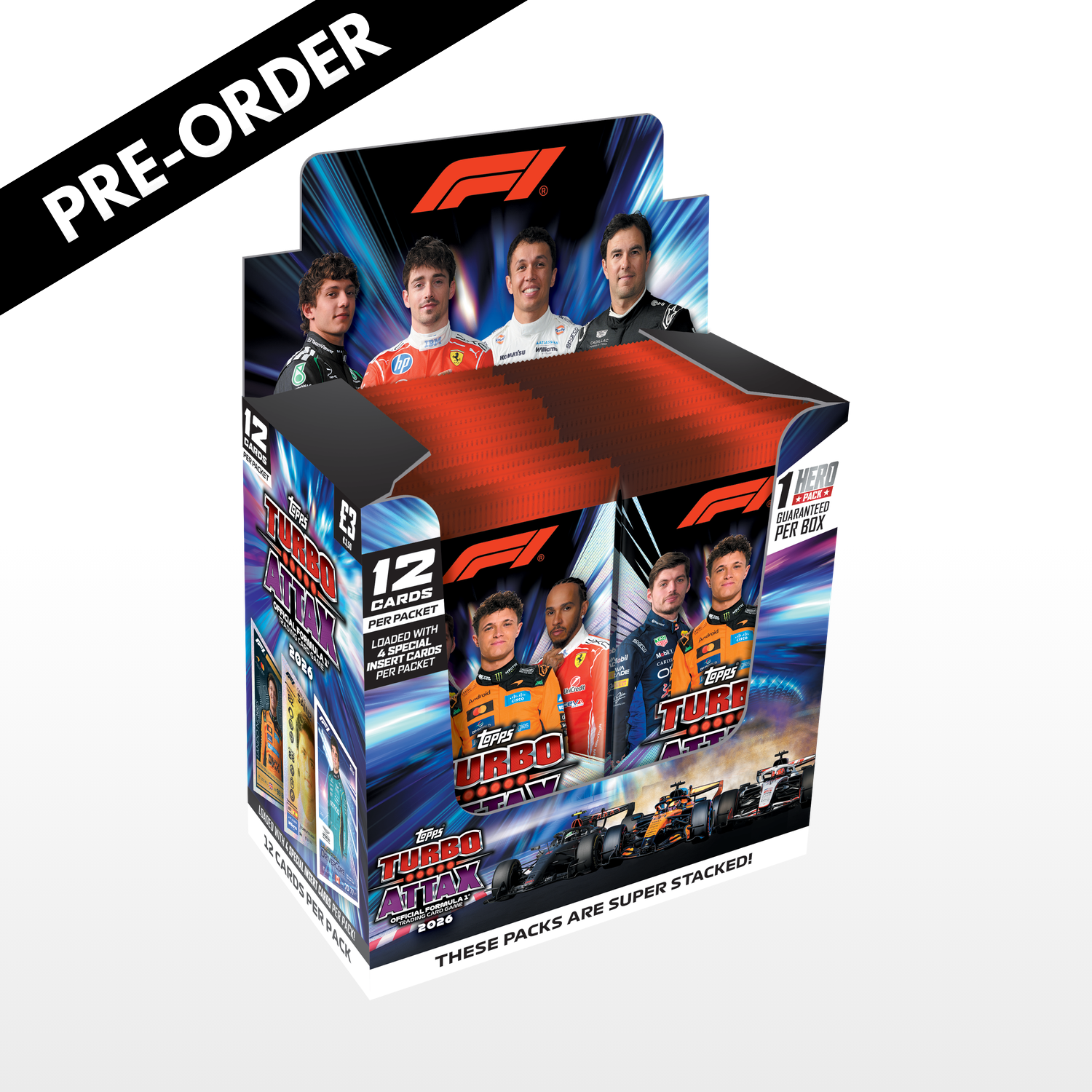 (Pre-Order) Topps Formula 1 Turbo Attax 2026 - Full Box