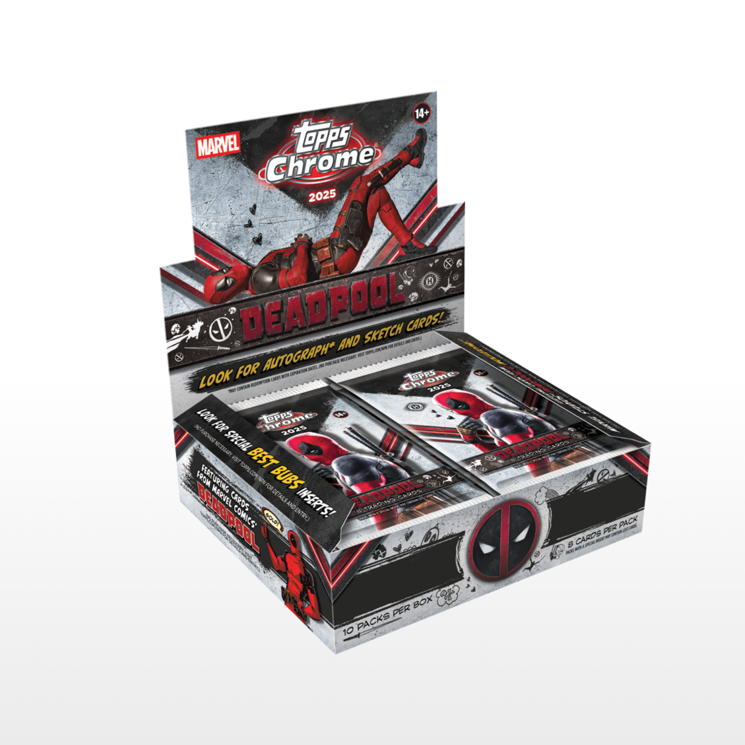 Topps Chrome® Deadpool - Hobby Box 2025
