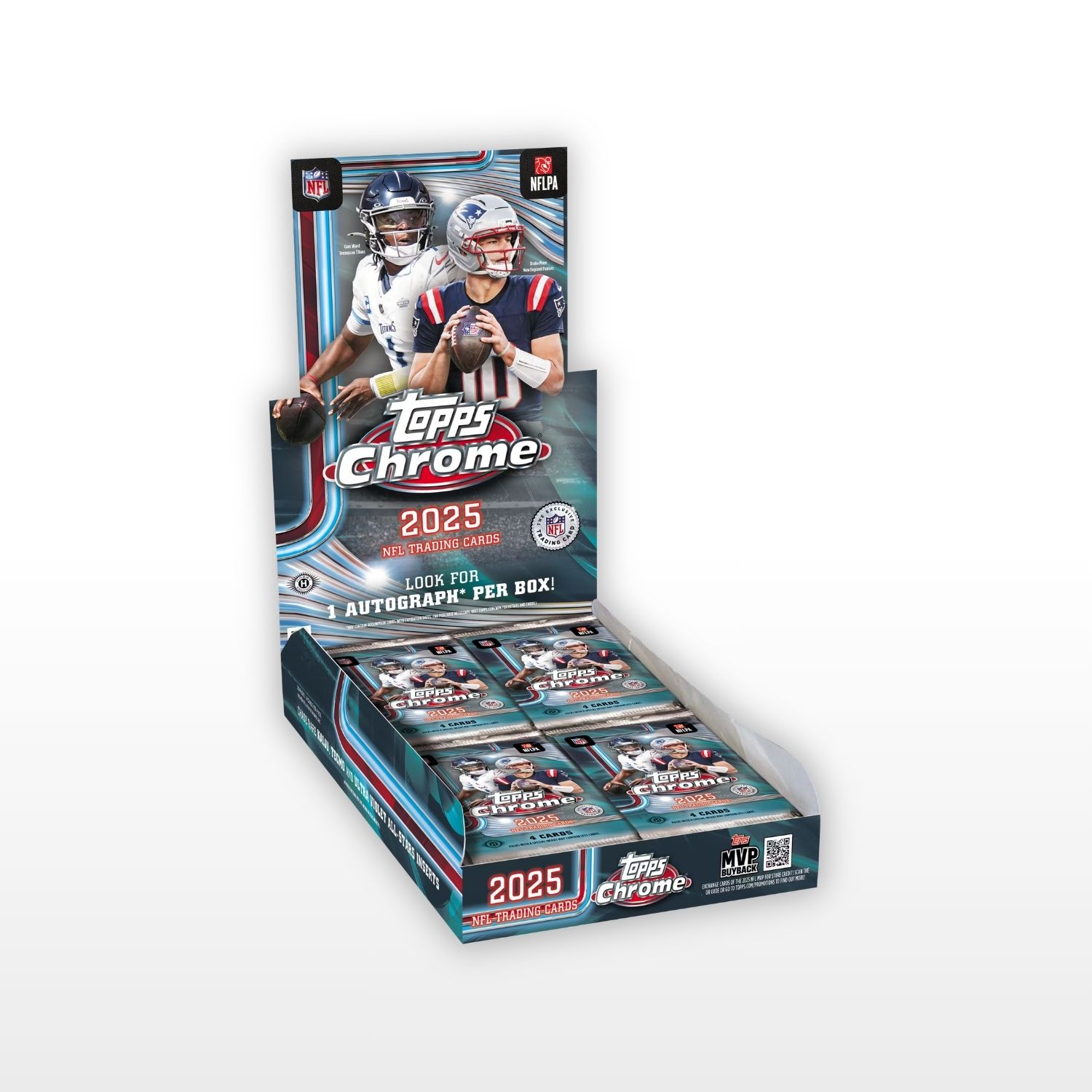 Topps Chrome NFL - Hobby Box 2025