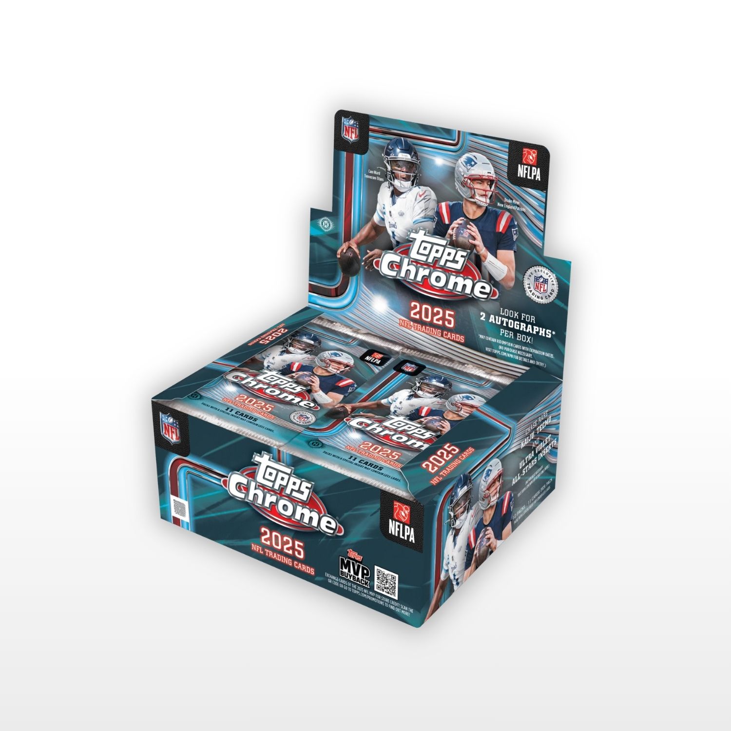 Topps Chrome NFL 2025 - Jumbo Box