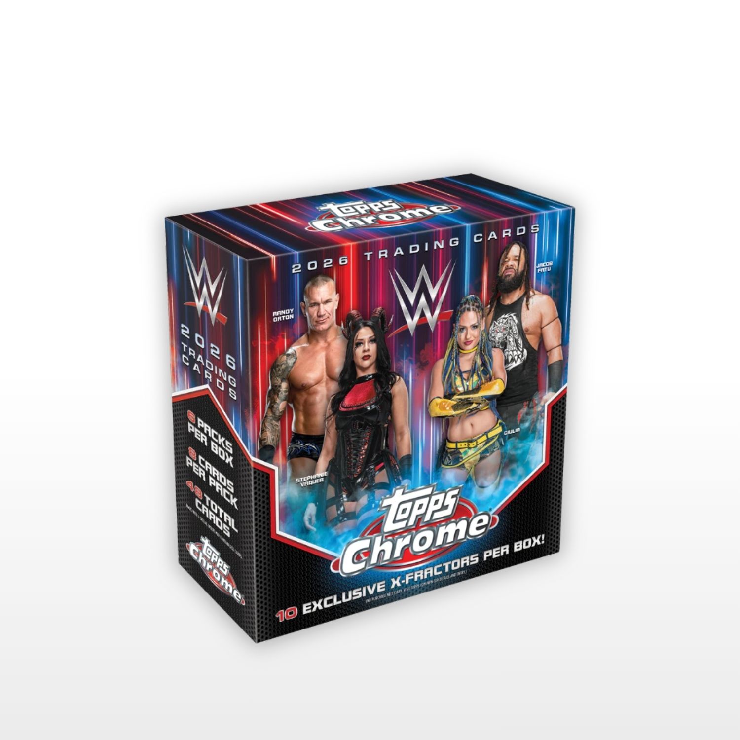 Topps Chrome® WWE 2026 - Mega Box