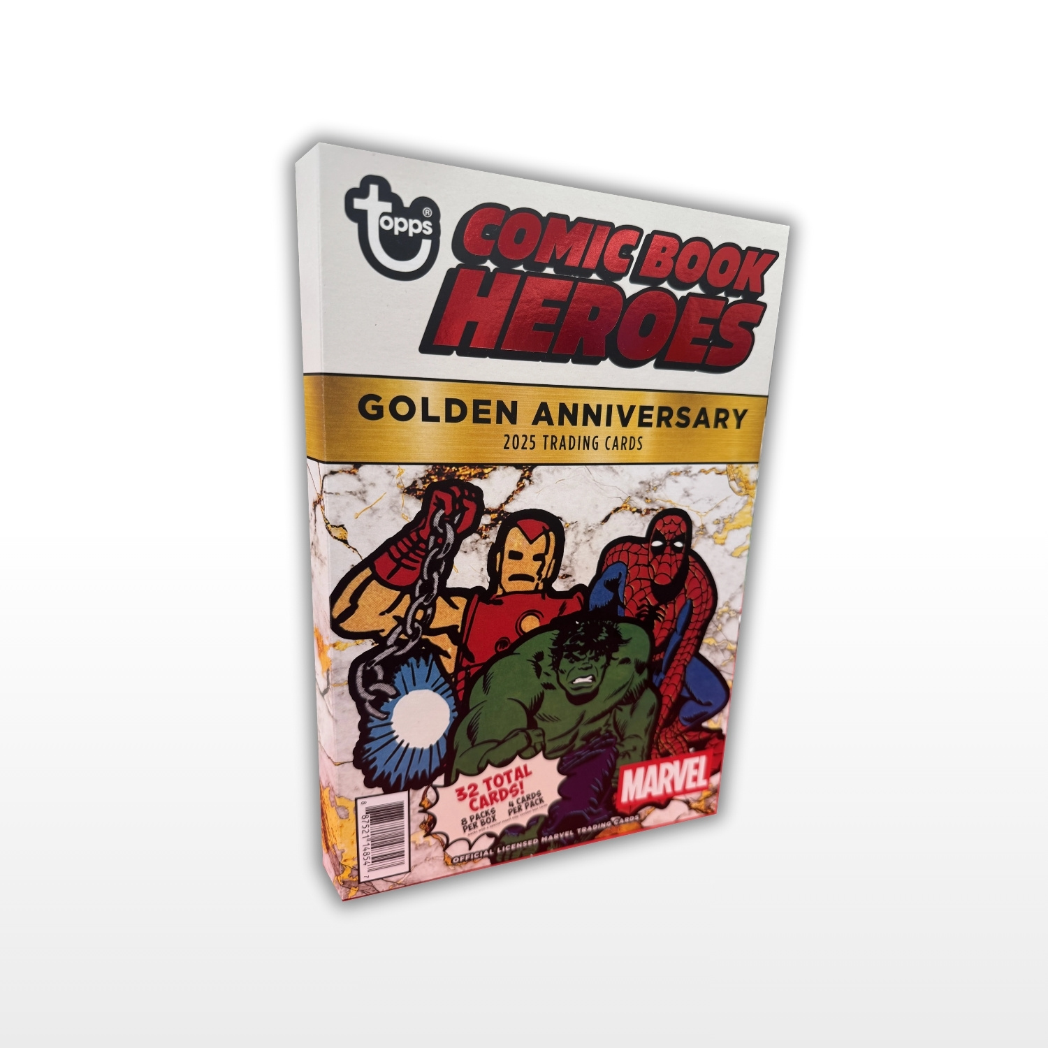 Topps Marvel Comic Book Heroes 1975 Golden Anniversary Hobby Box 2025