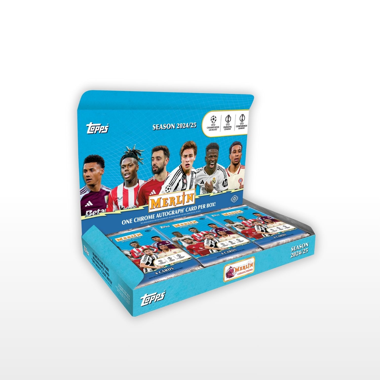 Topps Merlin UEFA Club Competitions Hobby Box 2024/25