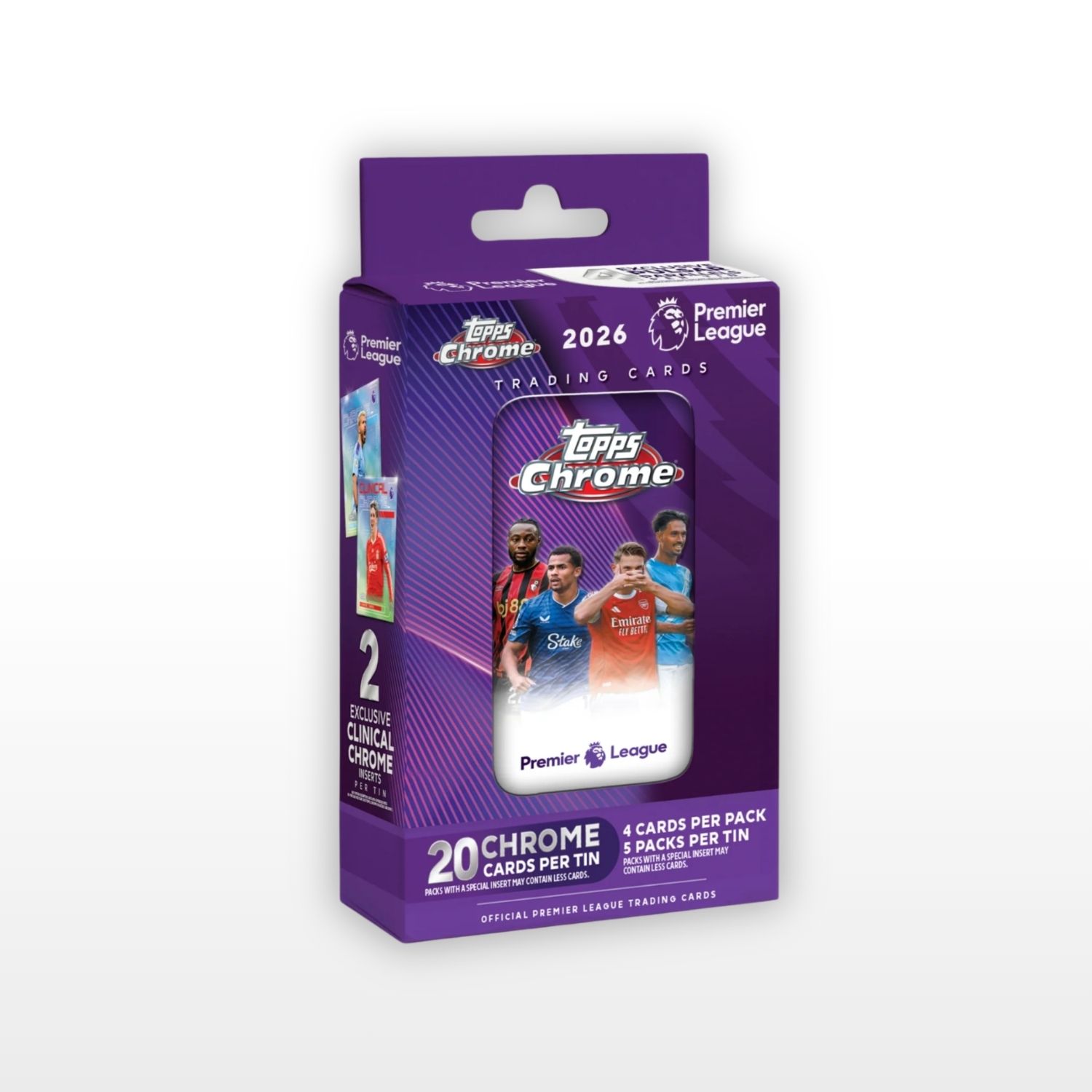 Topps Chrome® Premier League - Tin Box 2026